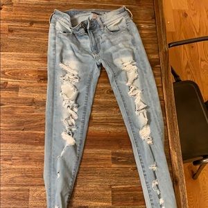 Size 0 American eagle jeans